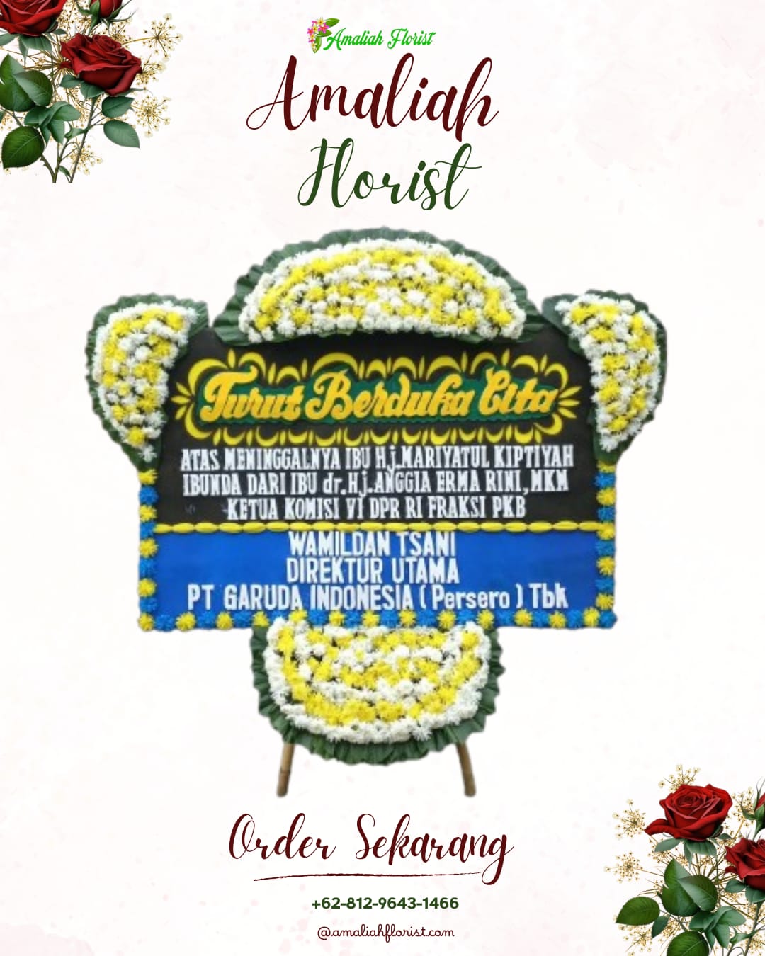 Papan Bunga Duka Tembelang